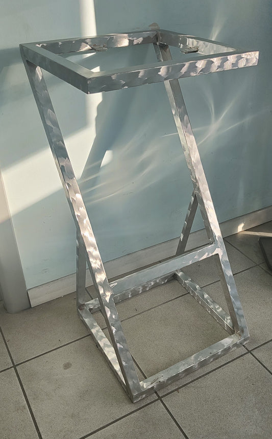 SGABELLO LUCE IN ACCIAIO INOX