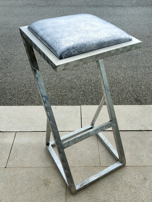 SGABELLO LUCE IN ACCIAIO INOX